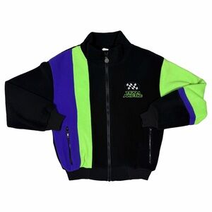 Vintage Team Arctic Cat Snowmobile Full-Zip Fleece Winter Jacket - small